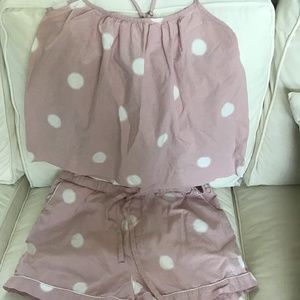 From Anthropologie, Print fresh pajamas, EUC, size large